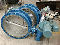PN1.6 DN500矿用电动蝶阀